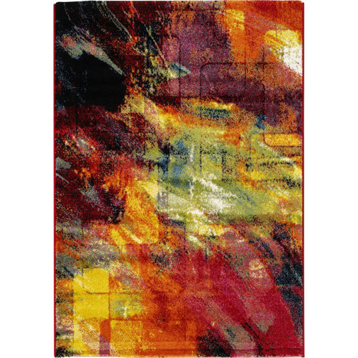 17 Stories Teppich in Bunt & Bewertungen | Wayfair.de